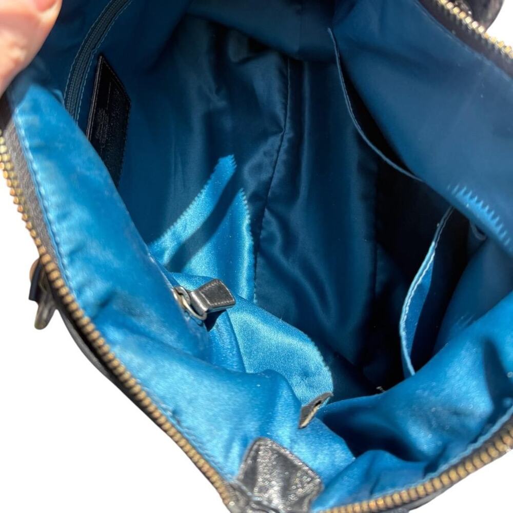 Coach Madison Sequin OP Art Satchel Top Handle - Picture 9 of 12